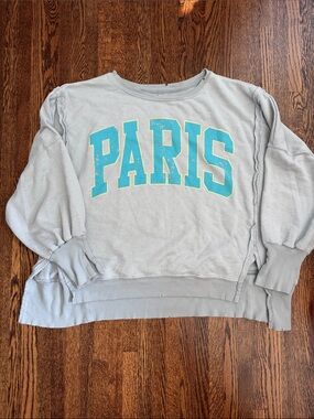 Free People Paris sweatshirt